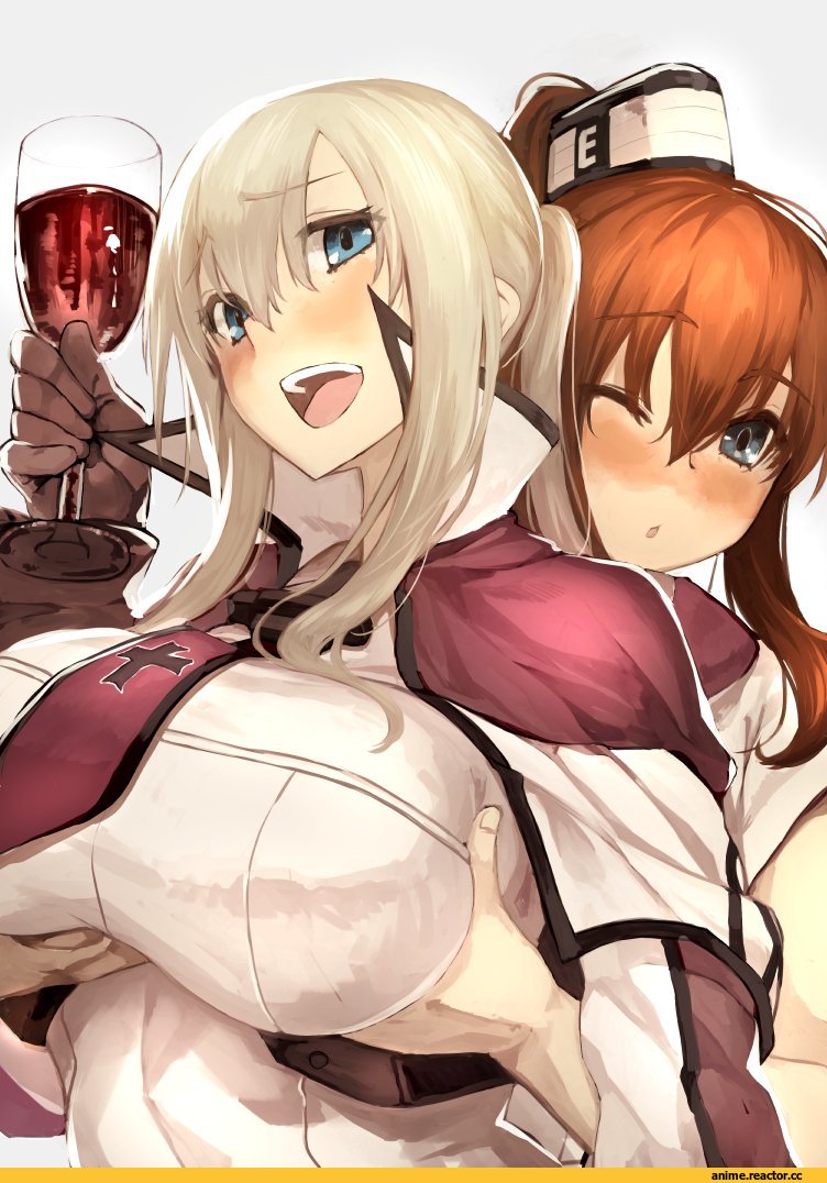 Body Mahattaya Ginga, Anime Art, Graf Zeppelin, Kantai Collection, Saratoga (Kantai Collection), Anime