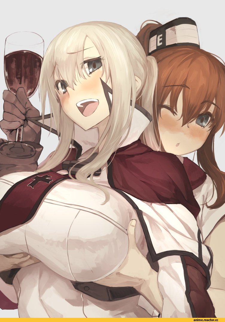 Body Mahattaya Ginga, Anime Art, Graf Zeppelin, Kantai Collection, Saratoga (Kantai Collection), Anime