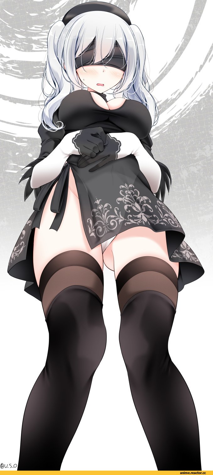 YoRHa No.2 Type B, NieR Automata, Nier (series), Игры, Kashima (Kantai Collection), Kantai Collection, oouso (usotsukiya), Игровая эротика, Anime