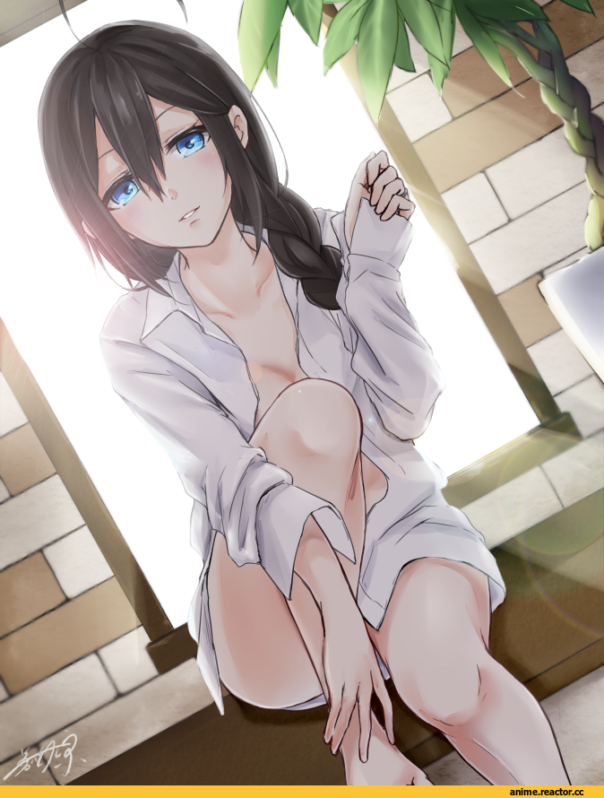 Shigure (Kantai Collection), Kantai Collection, aoi rin (miya1102), Anime