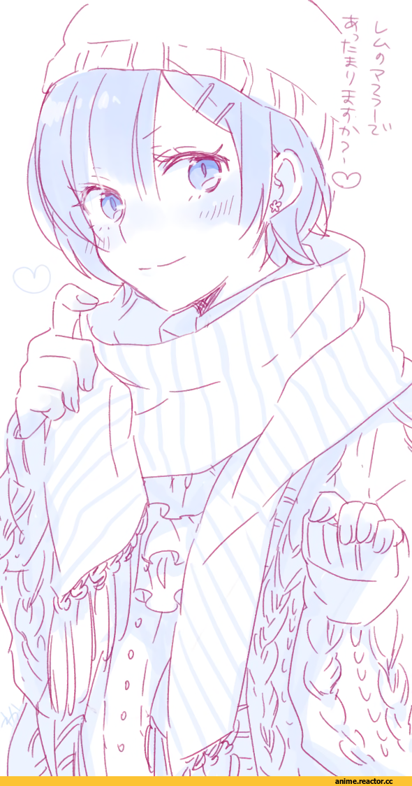 Re Zero Kara Hajimeru Isekai Seikatsu, Rem (re zero), wawaka, Anime