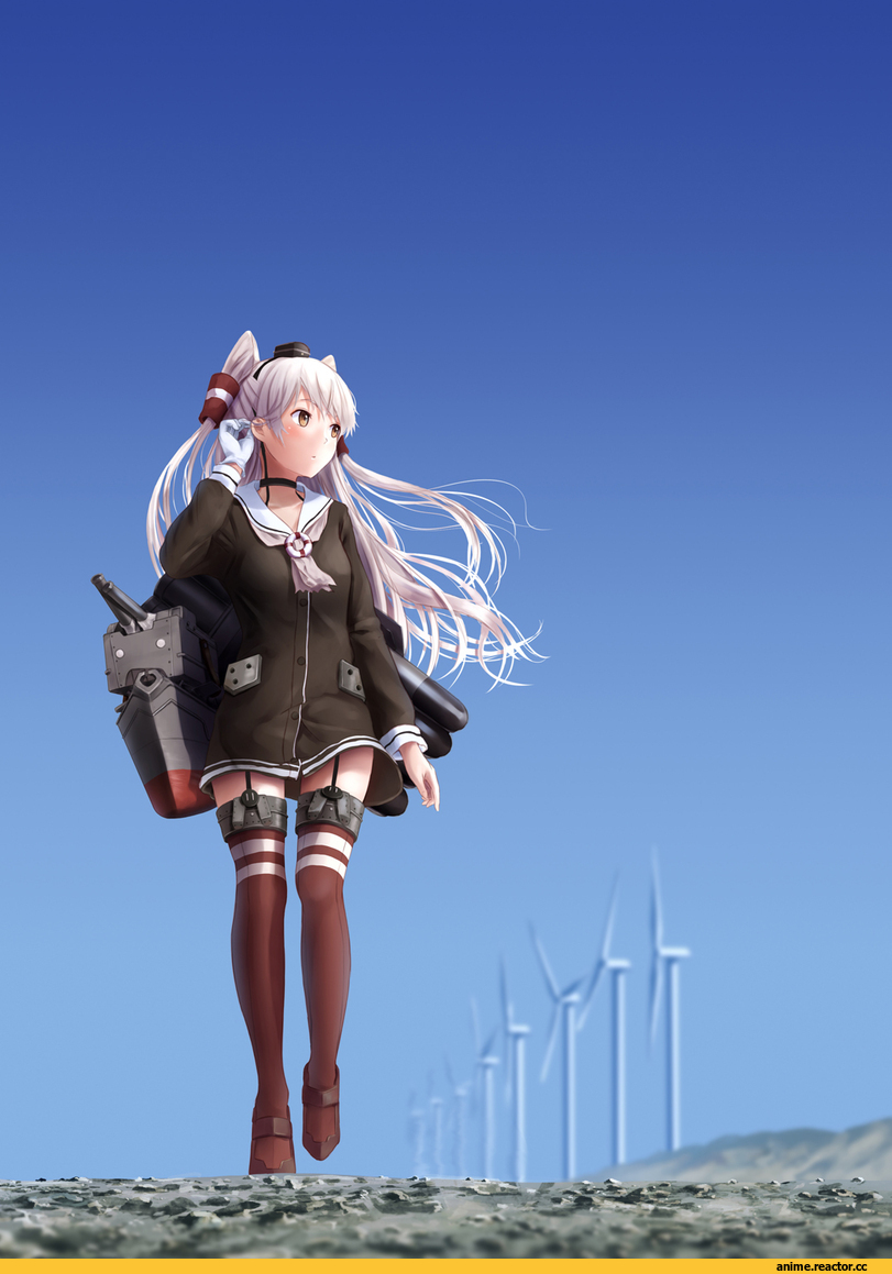Amatsukaze (Kantai Collection), Kantai Collection, rensouhou-kun, papi (papiron100), Anime