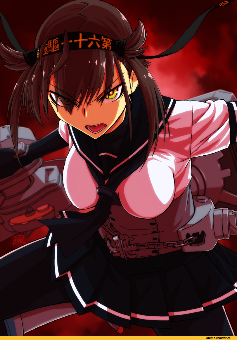 wakou (zassou tamashi), Hatsuzuki (Kantai Collection), Kantai Collection, Anime