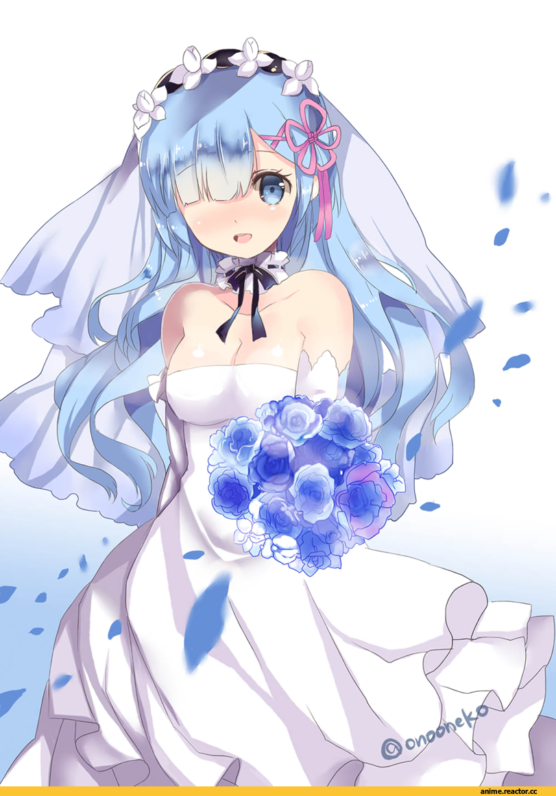 Re Zero Kara Hajimeru Isekai Seikatsu, Rem (re zero), lunacats, Anime