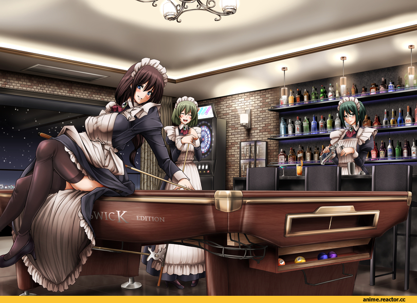 Anime Original, Anime Art, Maid, Megane, arekishi raiho, Anime