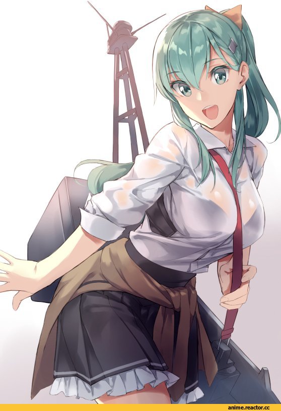 yomo (majidon), Suzuya (Kantai Collection), Kantai Collection, Anime