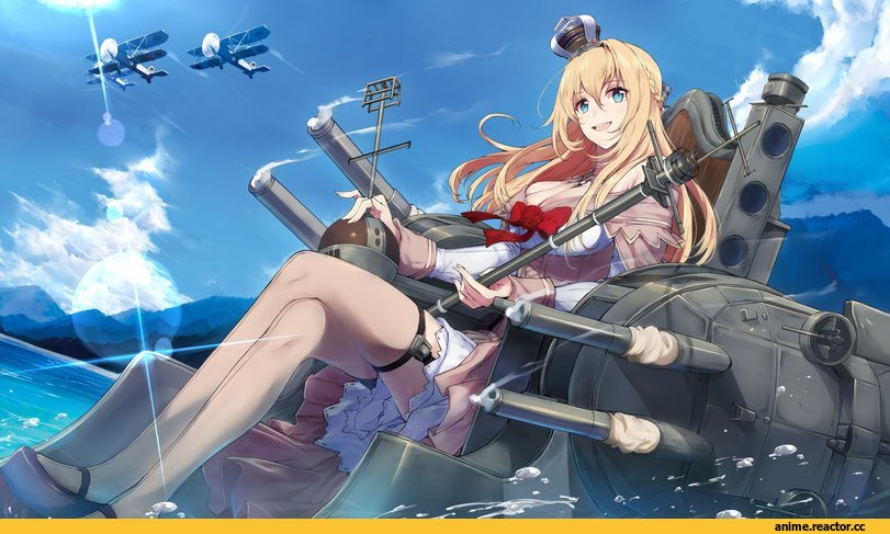 touzai (poppin phl95), Warspite (Kantai Collection), Kantai Collection, Anime