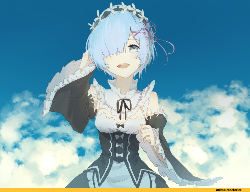 Re Zero Kara Hajimeru Isekai Seikatsu, Rem (re zero), aeror, Anime
