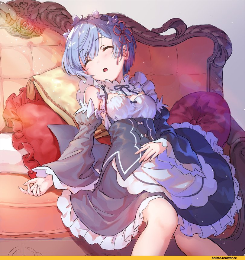 Rem (re zero), Re Zero Kara Hajimeru Isekai Seikatsu, baby-doll, Anime Paint, Anime Art, Anime