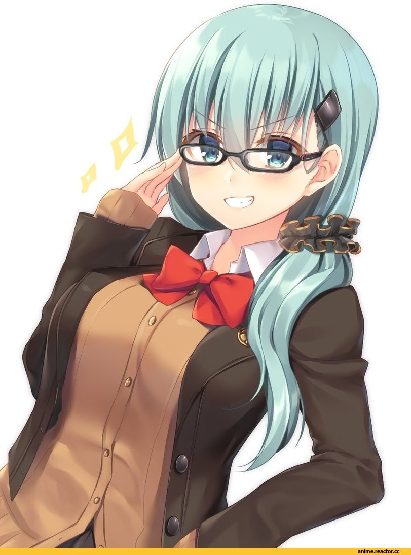 Megane, Suzuya (Kantai Collection), Kantai Collection, jiiwara, Anime
