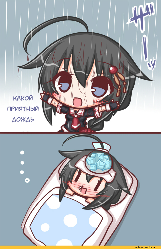 lilywhite lilyblack, Shigure (Kantai Collection), Kantai Collection, komakoma (magicaltale), Anime