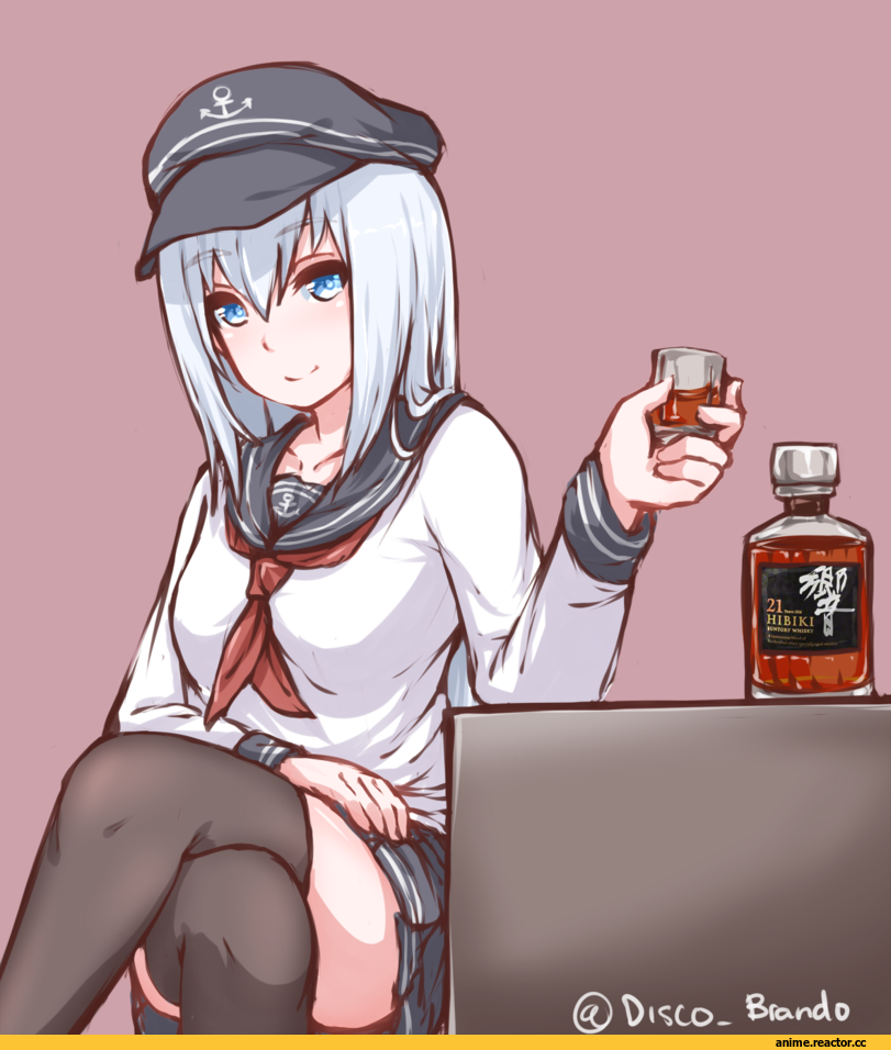 Kantai Collection, Hibiki (Kantai Collection), Disco Brando, Anime Art, Anime