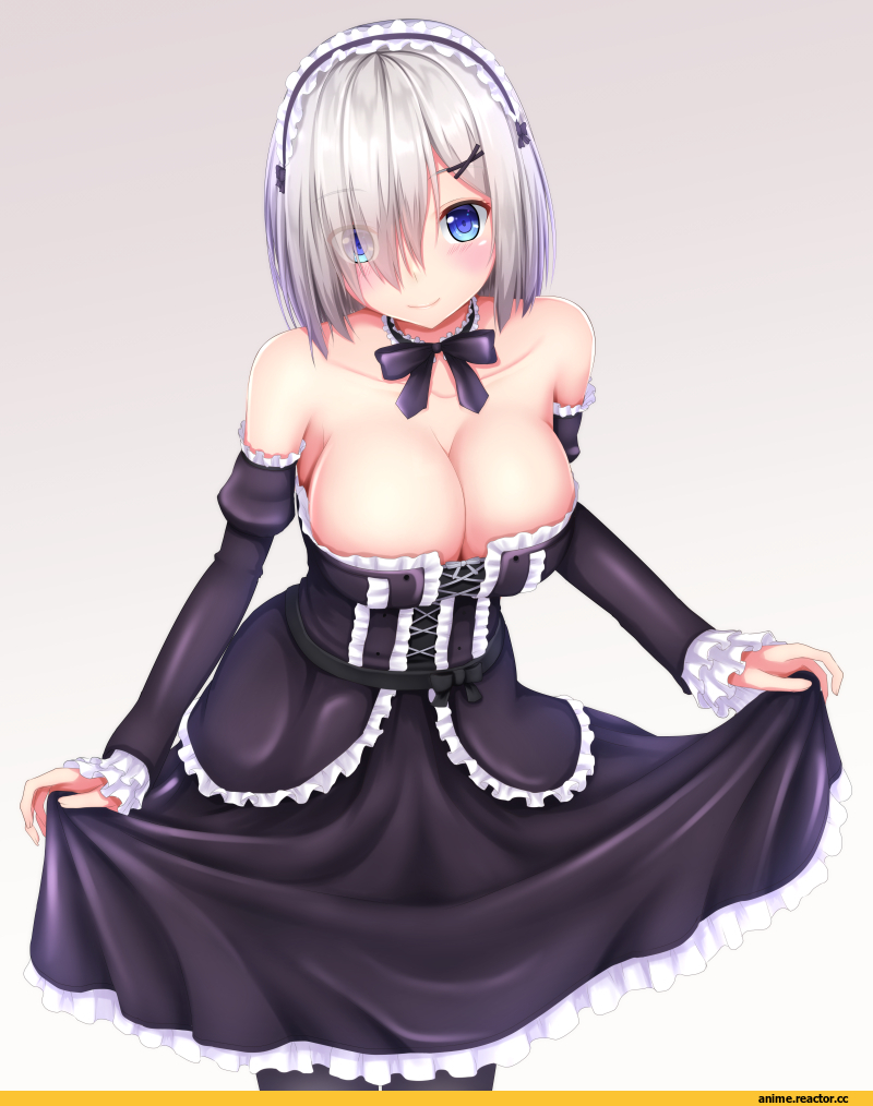 hamakaze, Kantai Collection, tapisuke, Anime