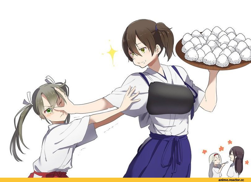 Kantai Collection, Kaga (Kantai Collection), Akagi, Shoukaku, Zuikaku, tachikoma (mousou teikoku), Anime