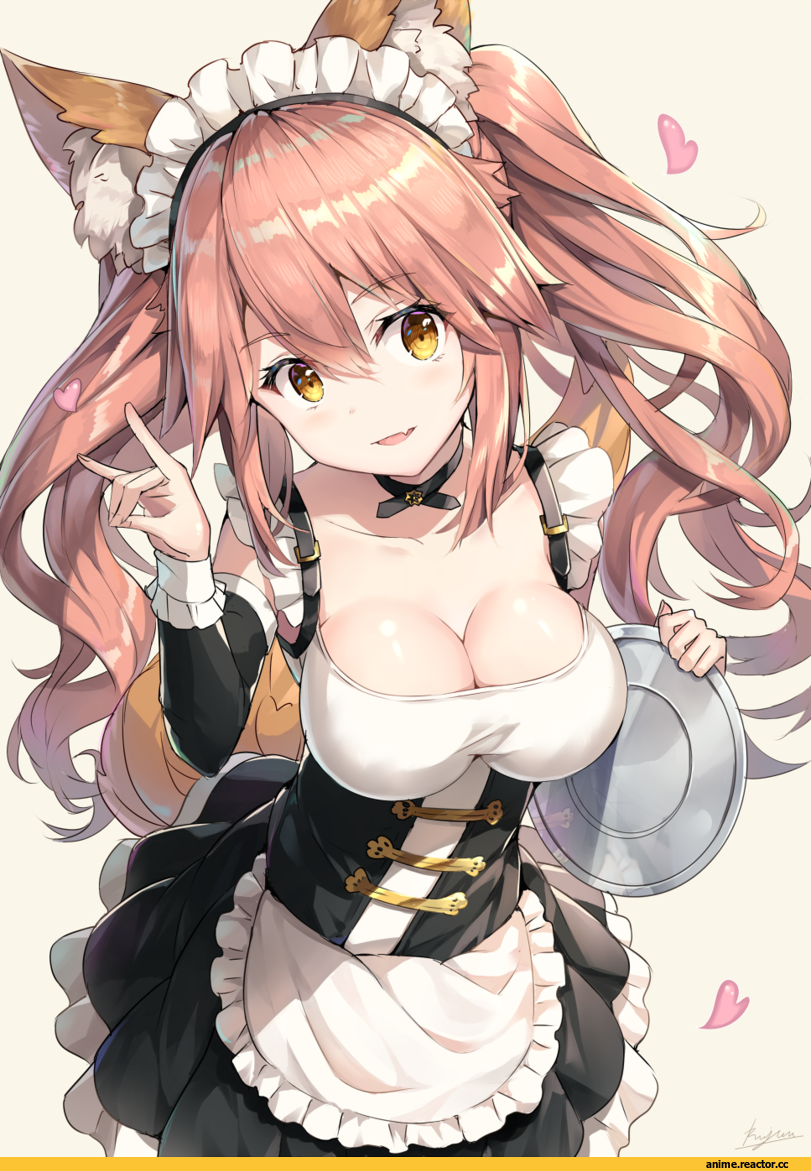 rin yuu, Anime Art, Tamamo no mae (fate), Fate/Extra, Fate (series), Maid, Anime