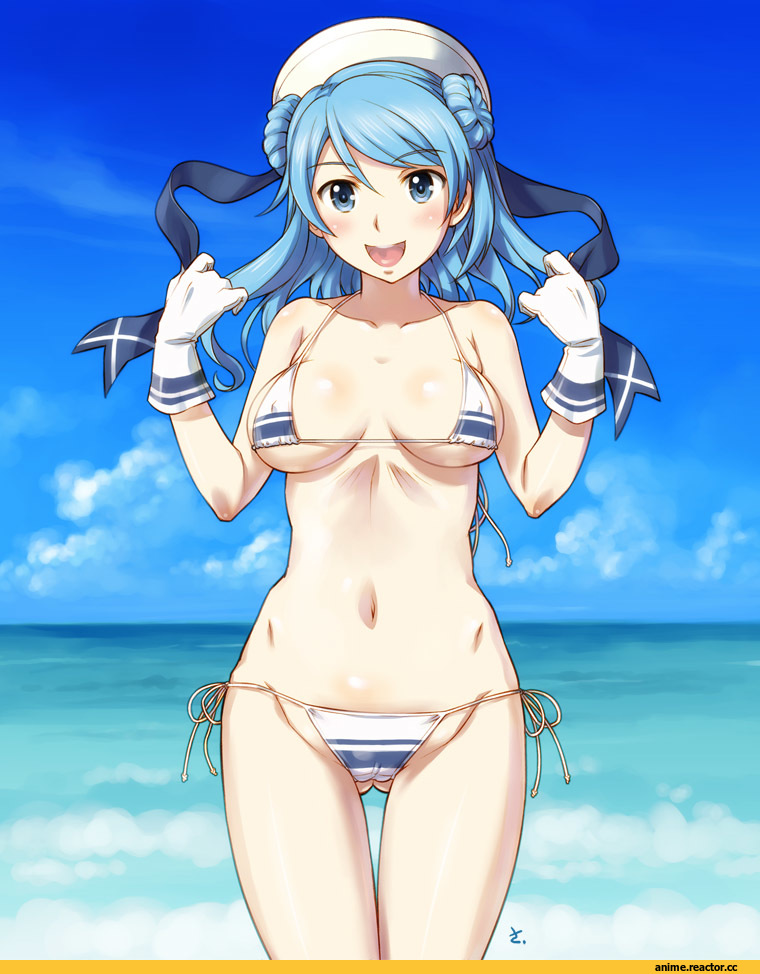 Urakaze, Kantai Collection, same, Anime Ero Swim, Anime Ero, Anime