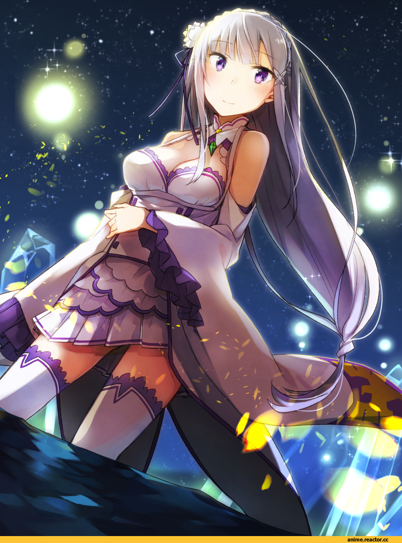 Re Zero Kara Hajimeru Isekai Seikatsu, Emilia (re zero), mikoto kei, Anime