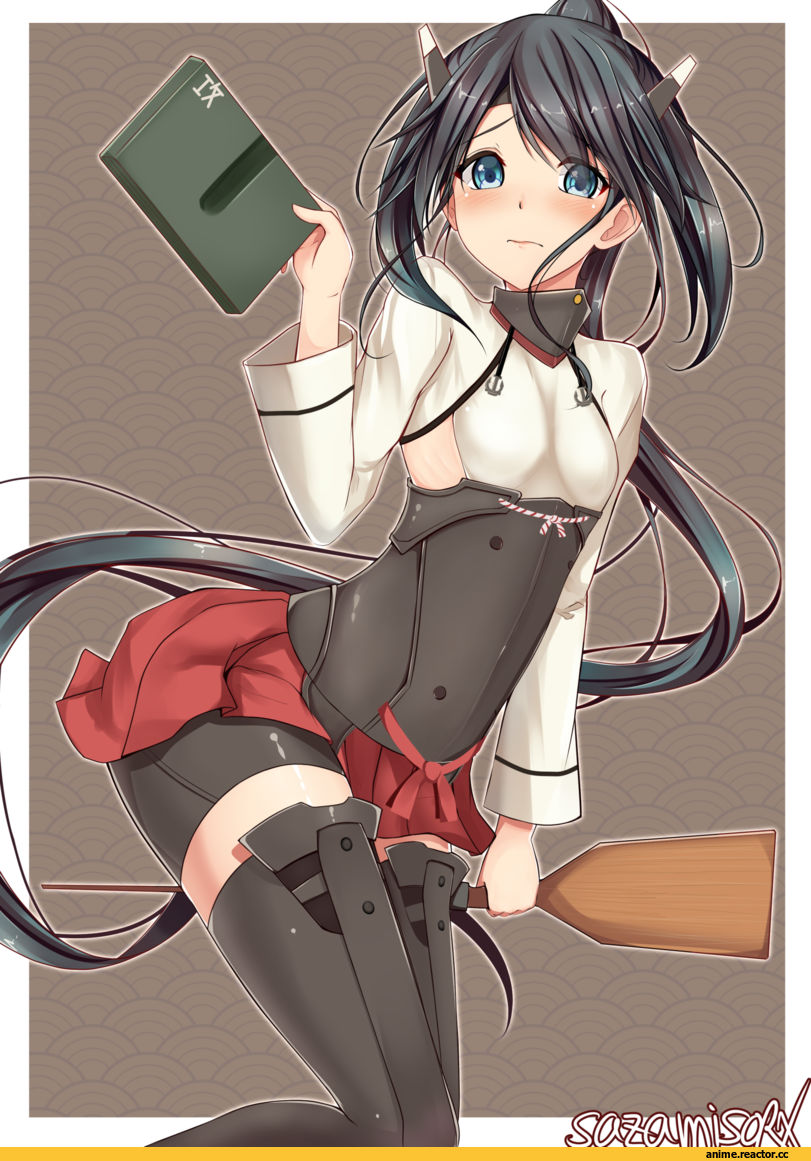 sazamiso rx, Anime Art, Houshou (Kantai Collection), Kantai Collection, Anime