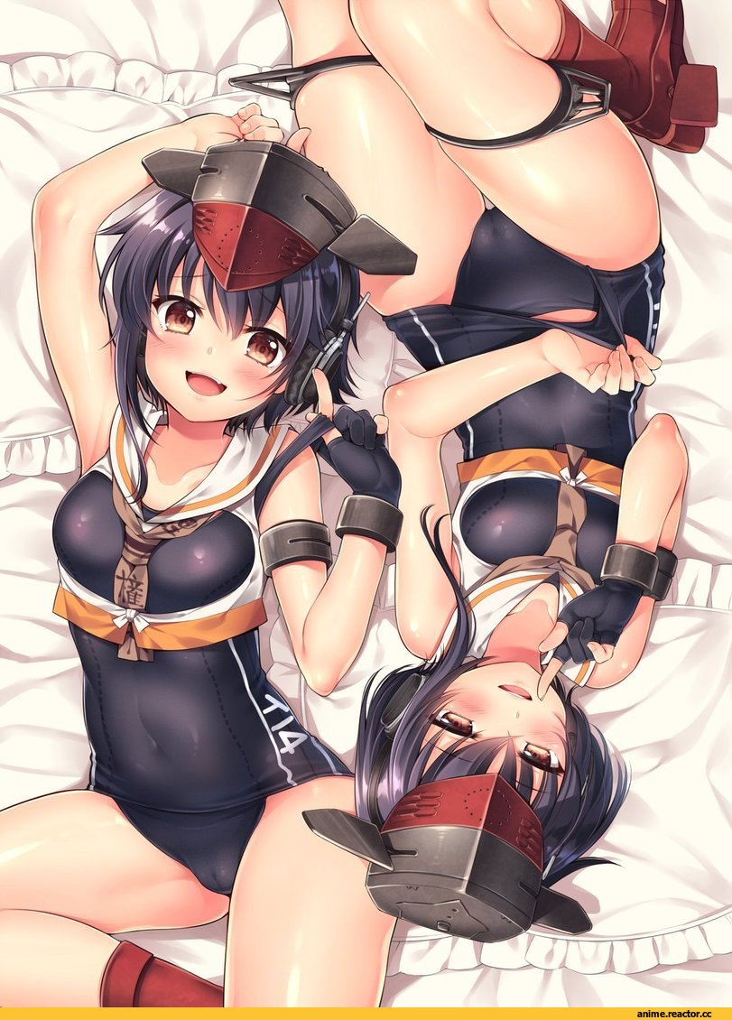 I-13 (Kantai Collection), Kantai Collection, I-14 (kantai collection), sasachin (k+w), Anime