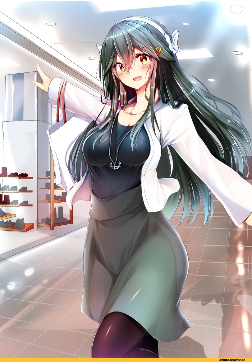 Tsukui Kachou, Anime Art, Haruna (Kantai Collection), Kantai Collection, Anime