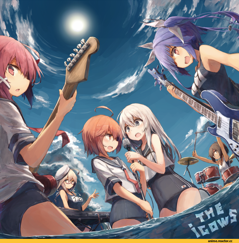 beize (garbage), I-168, Kantai Collection, I-19, I-401, Ro-500 (Kantai Collection), I-8, i-58 (kantai collection), Anime