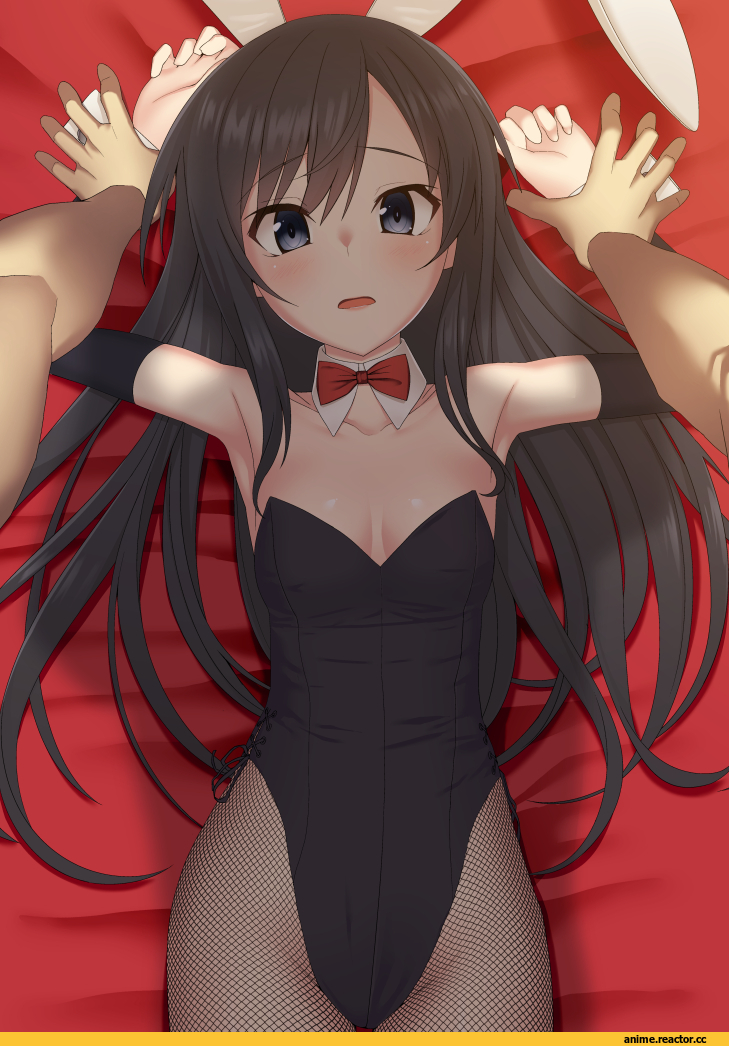 Asashio, Kantai Collection, sanhon, Bunnysuit, Anime