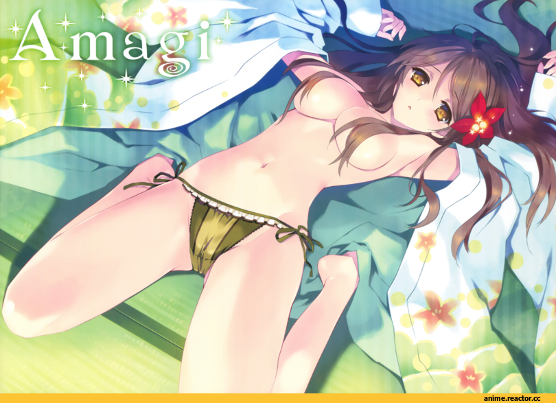 Kantai Collection, Amagi (Kantai Collection), Carnelian, Anime Art, Anime Ero Pantsu, Anime Ero, Anime