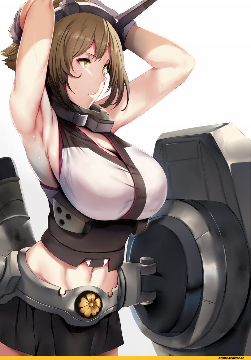 Kantai Collection, Mutsu (Kantai Collection), hews hack, Anime Art, Anime
