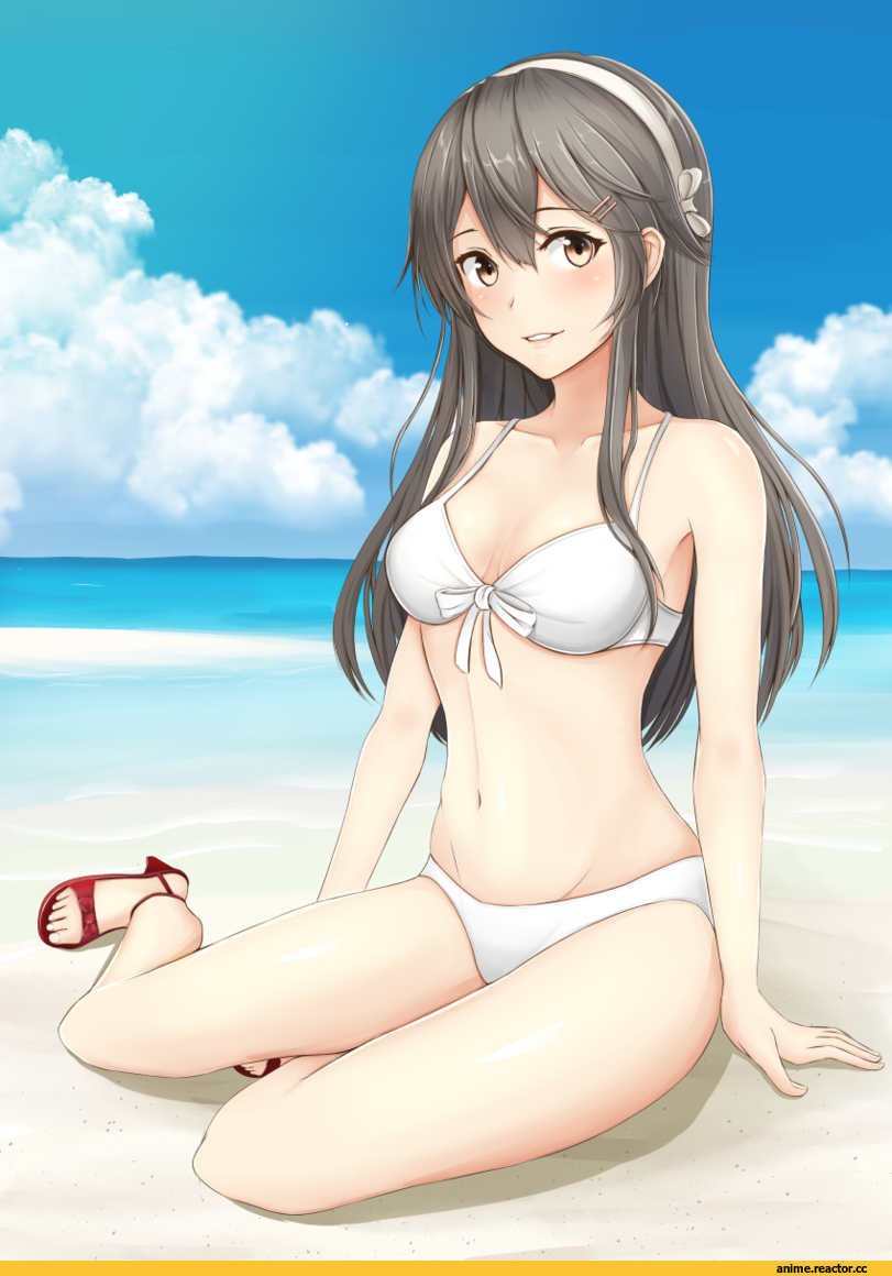 Kantai Collection, Anime Ero Swim, Anime Ero, Haruna (Kantai Collection), Nekkusu (nex 06), Anime