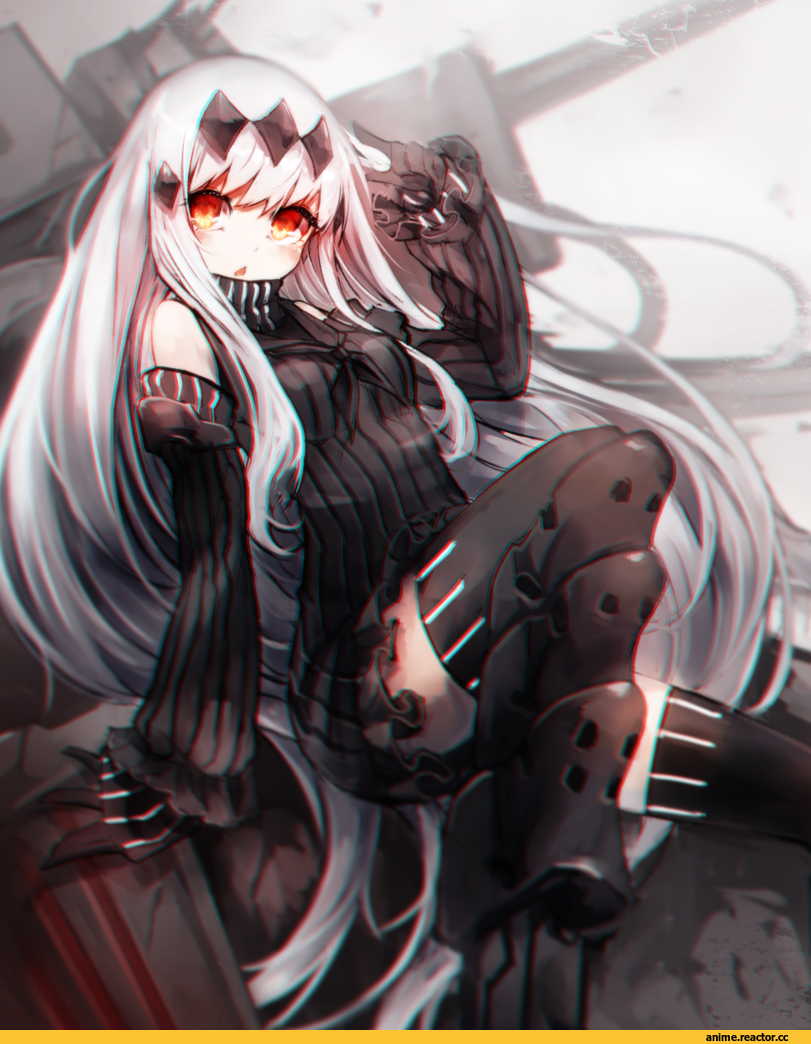 Aircraft Carrier Water Oni, Kantai Collection, kajaneko, Anime