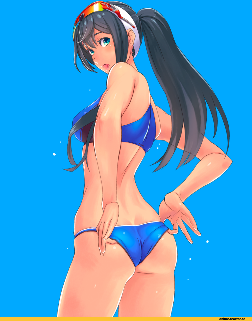 Yuuji (And), Kantai Collection, Anime Art, Anime Ero, Anime Ero Swim, Ooyodo (Kantai Collection), Anime Ero Ass, Anime
