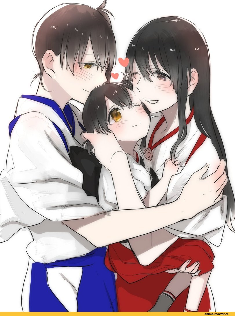 shuu-0208, kasuga maru (kantai collection), Akagi, Kantai Collection, Kaga (Kantai Collection), Anime
