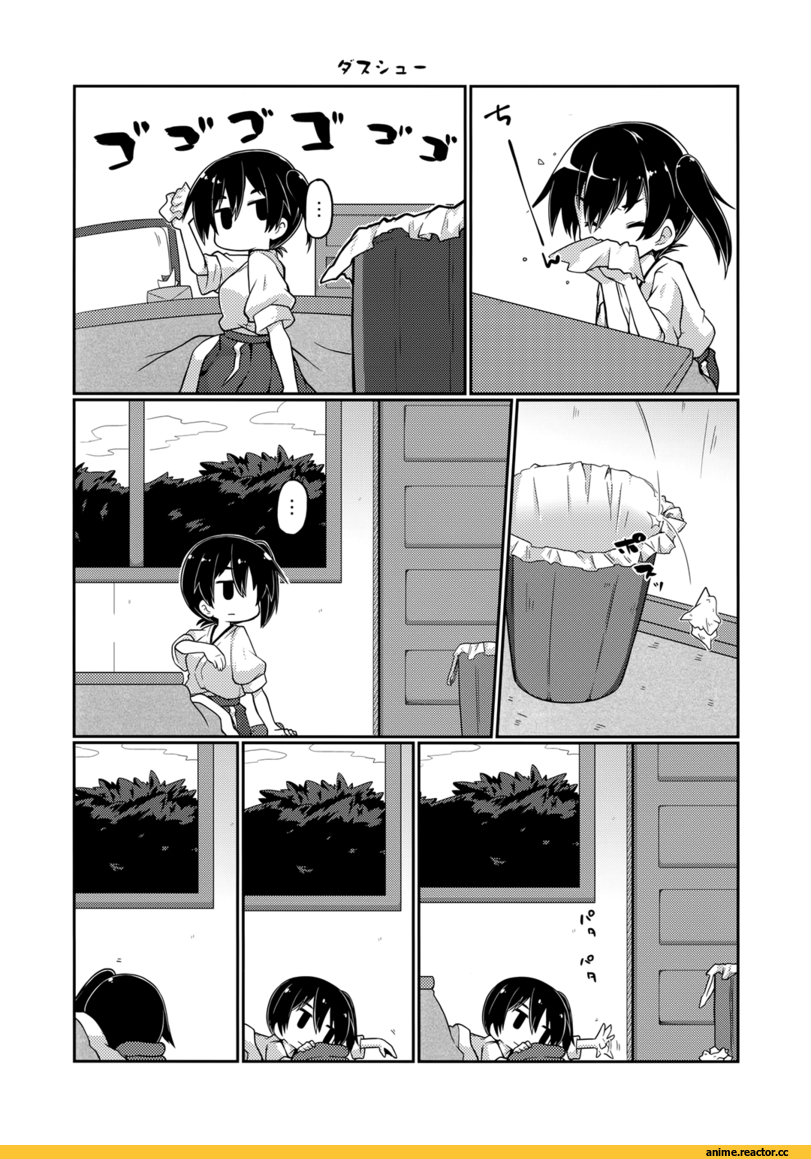 Kantai Collection, Kaga (Kantai Collection), Anime Комиксы, gin (shioyude), Anime