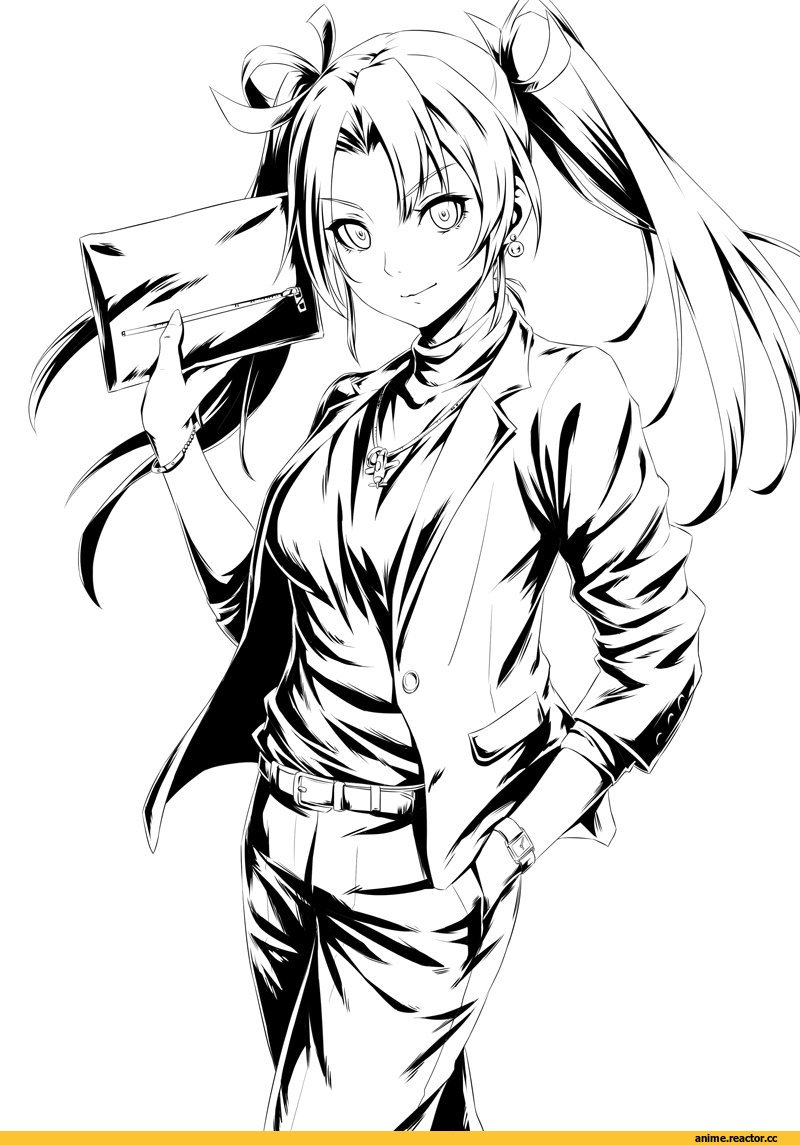 Zuikaku, Kantai Collection, Monochrome (Anime), Sakiyamama, Anime Art, Anime