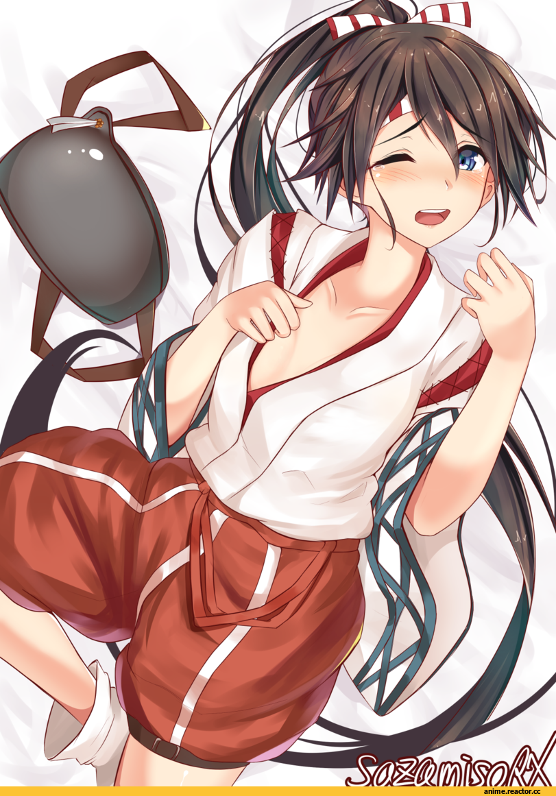 sazamiso rx, Anime Art, Houshou (Kantai Collection), Kantai Collection, Anime