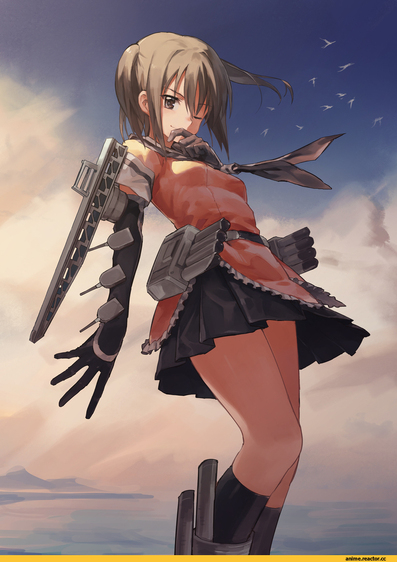 tugo, Sendai (Kantai Collection), Kantai Collection, Anime