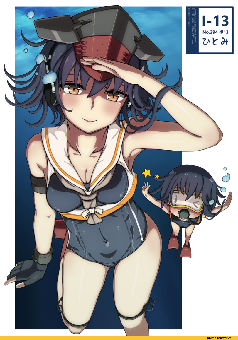 I-13 (Kantai Collection), Kantai Collection, falsche shido, Anime