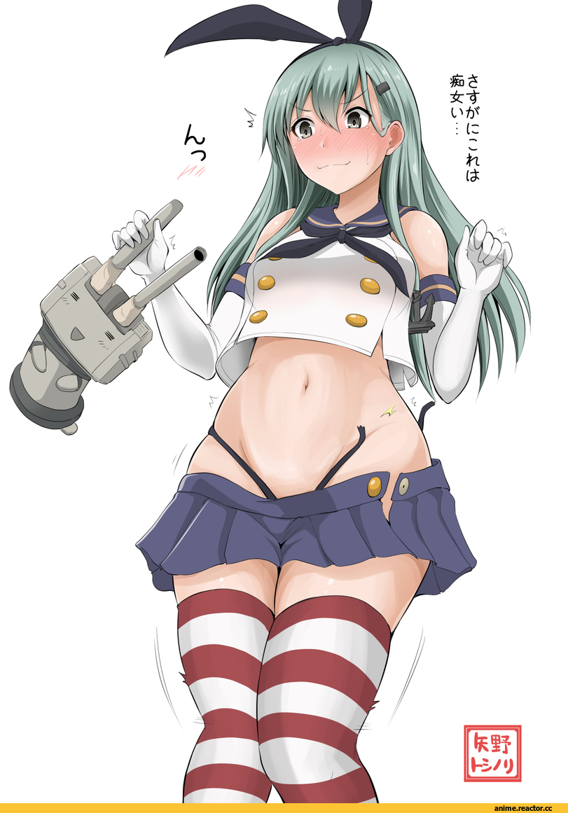 shimakaze (kantai collection), Kantai Collection, Suzuya (Kantai Collection), yano toshinori, Anime
