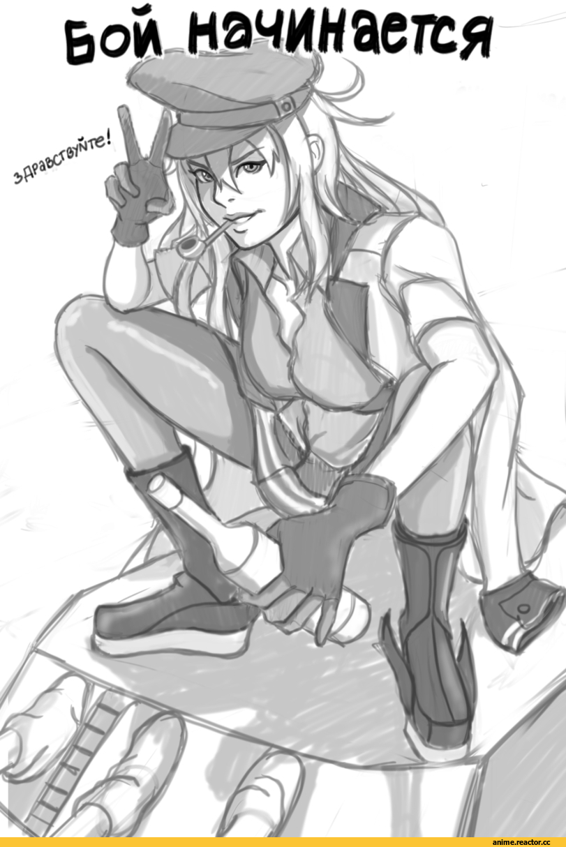 Kantai Collection, Monochrome (Anime), Gangut (Kantai Collection), Anime