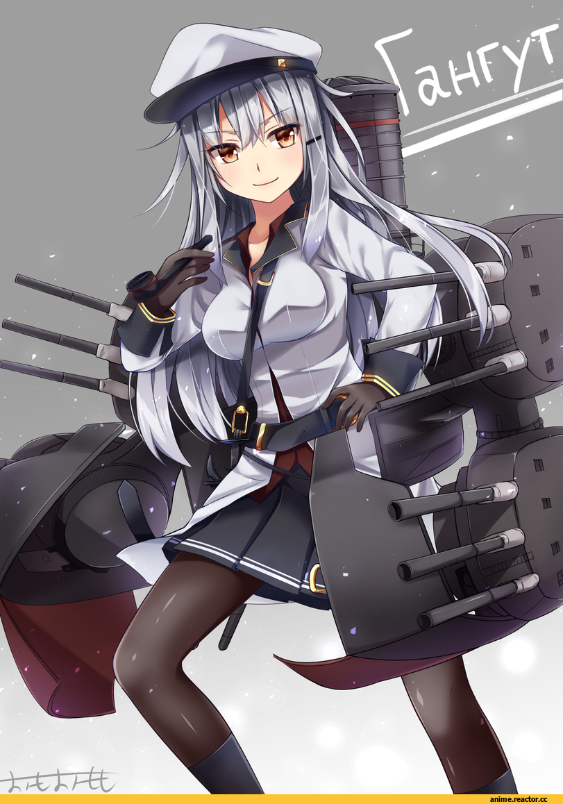 omoomomo, Anime Art, Kantai Collection, Gangut (Kantai Collection), Anime