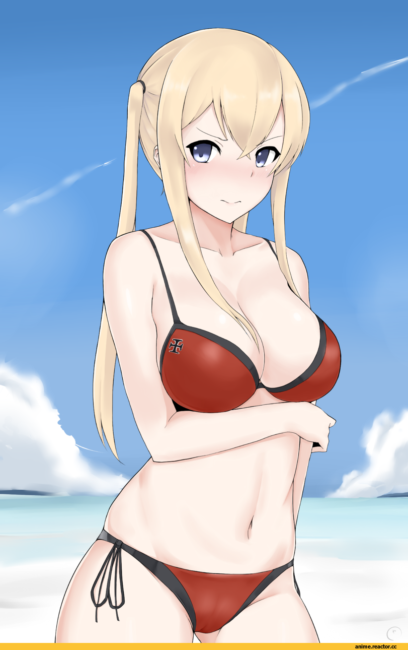 Graf Zeppelin, Kantai Collection, Anime Ero Swim, Anime Ero, Maruya1006, Anime