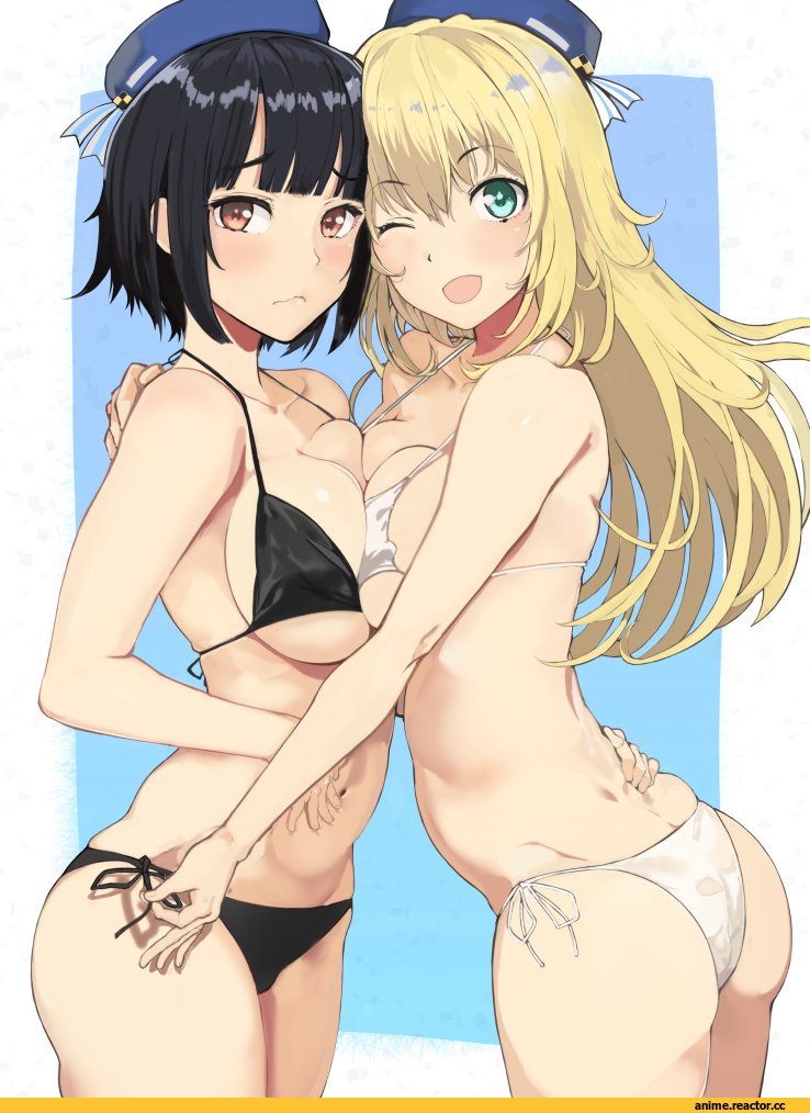 Kantai Collection, Atago (Kantai Collection), Takao (Kantai Collection), hareno chiame, Anime Ero Swim, Anime Ero, Anime Ero Yuri, Anime