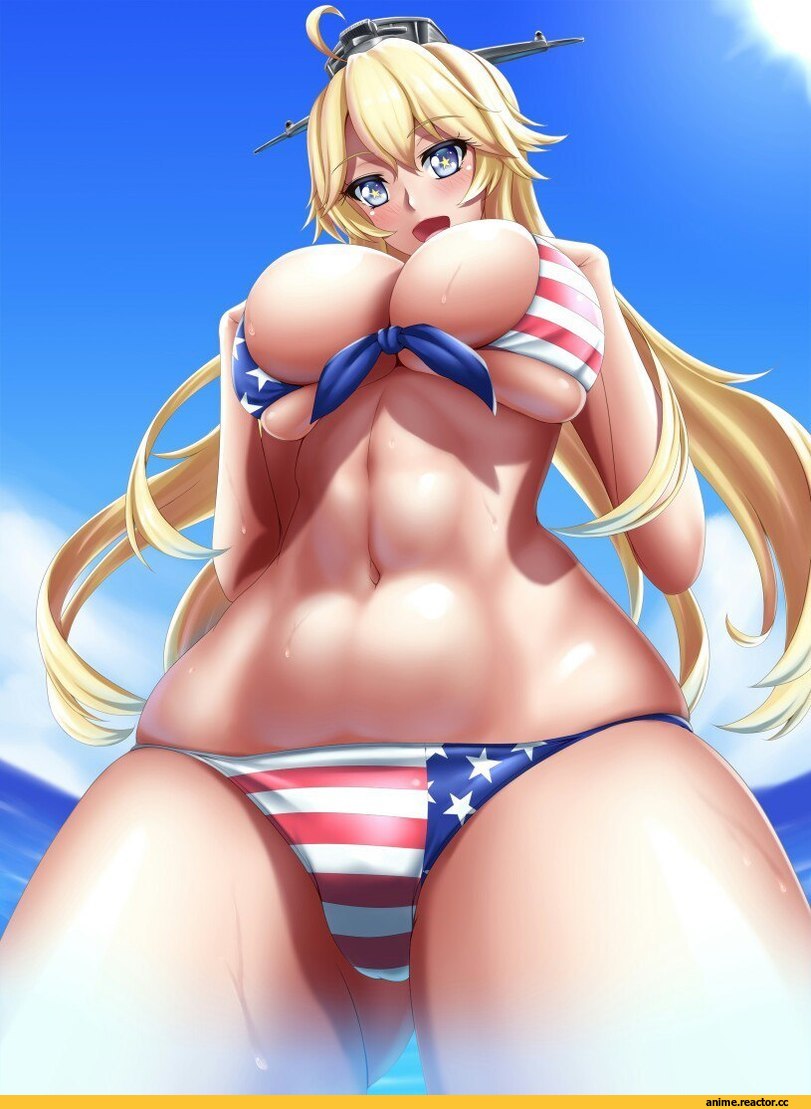 Iowa (Kantai Collection), Kantai Collection, Anime Ero Kyonyuu, Anime Ero, Anime Ero Swim, Anime