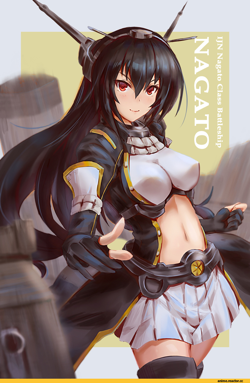 Kantai Collection, Nagato (Kantai Collection), chiwa (tsugumisky), Anime