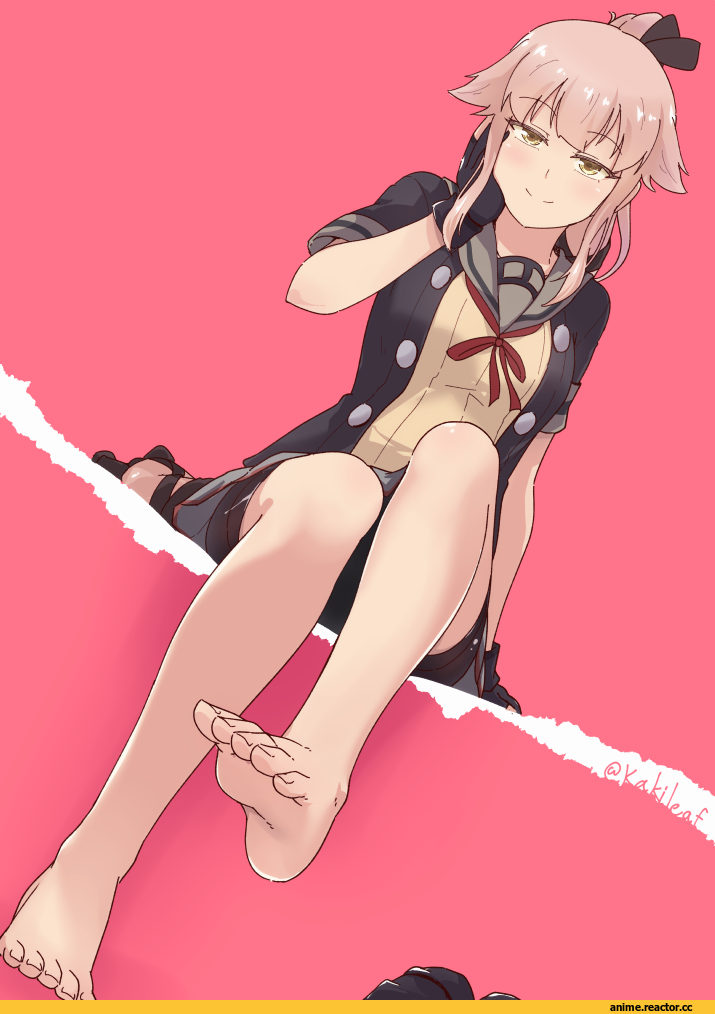 Yura (Kantai Collection), Kantai Collection, kakiha makoto, Anime Feet, Anime