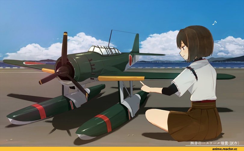 Annin Musou, Anime Art, Hyuuga (Kantai Collection), Kantai Collection, Zuiun (Kantai Collection), Anime