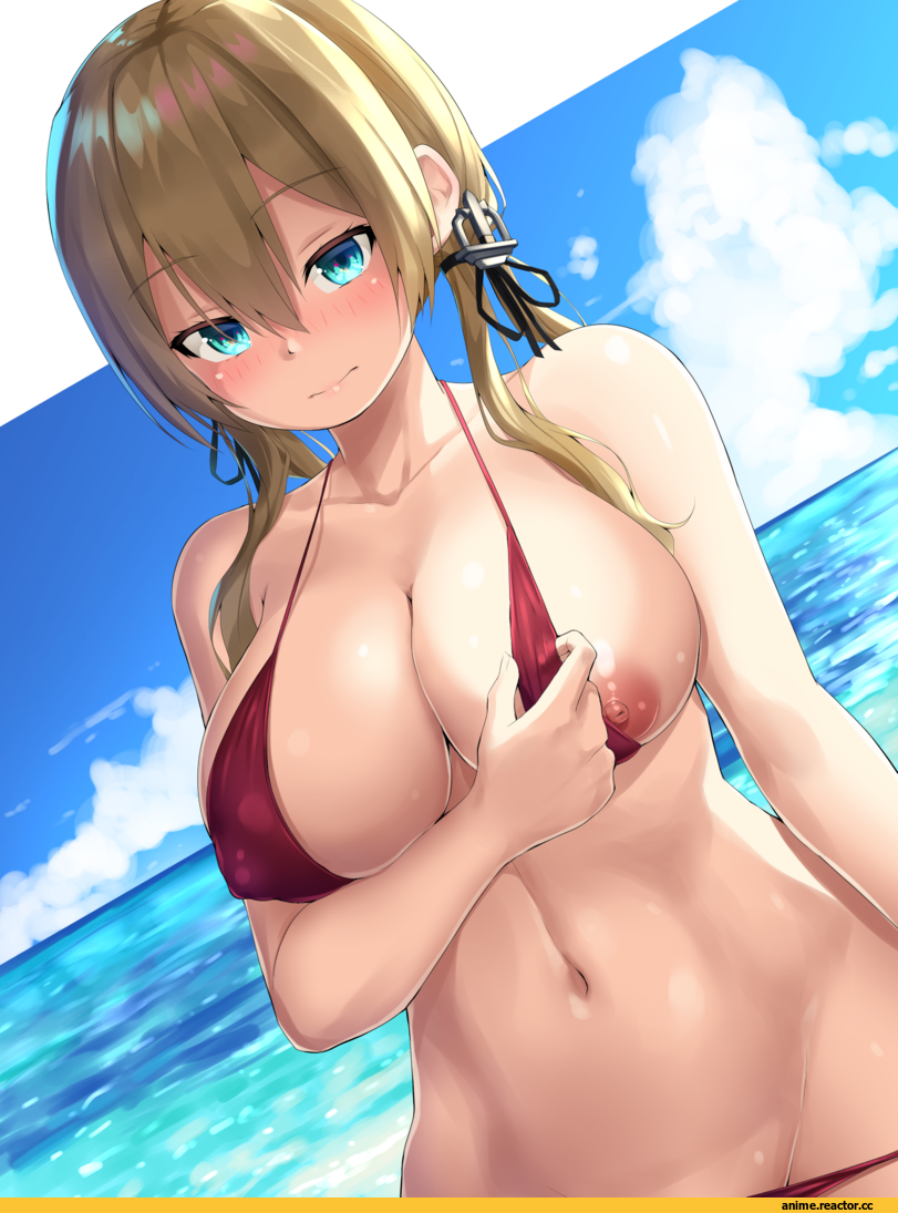 Kantai Collection, Prinz Eugen (Kantai Collection), Oekakizuki, Anime Art, Anime Ero Swim, Anime Ero, Anime Ero Oppai, Anime Ero Kyonyuu, Anime