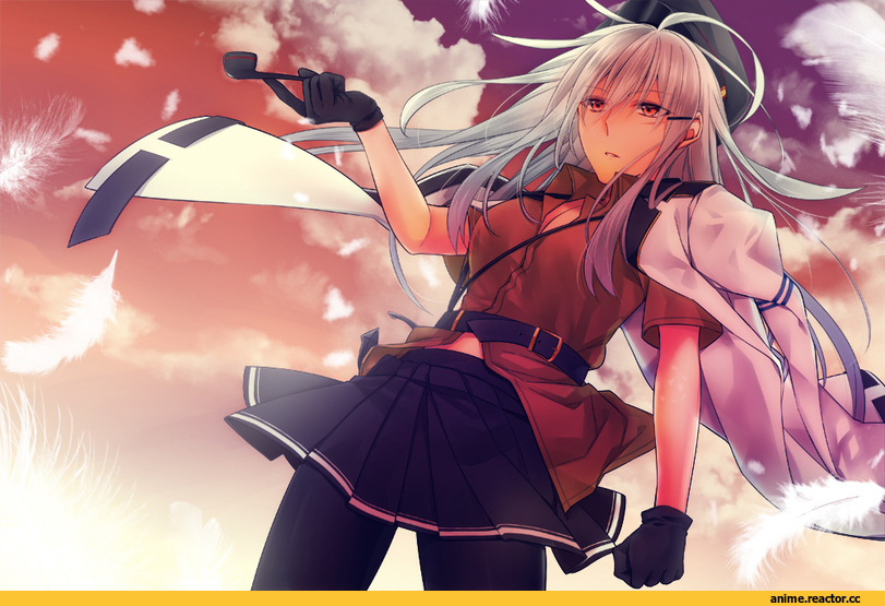 Gangut (Kantai Collection), Kantai Collection, himuro (himushin), Anime Art, Large Breasts (Anime), Anime