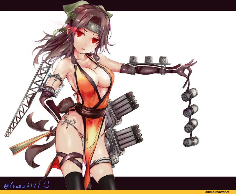 Jintsuu (Kantai Collection), Kantai Collection, franz (217franz), Anime Ero Pantsu, Anime Ero, Anime