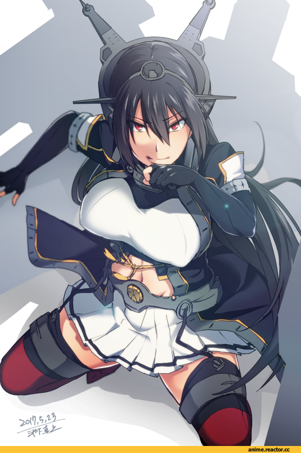 ikeshita moyuko, Anime Art, Nagato (Kantai Collection), Kantai Collection, Anime